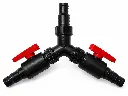 IKU KOI KICHI  Sml 3 Way Connector Flow Adjuster