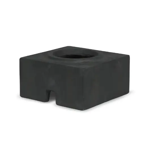 [AQS78424] AQUASCAPE SPILLWAY BOWL STAND - IRON ORE - 4" H (10 CM) - 2-PACK
