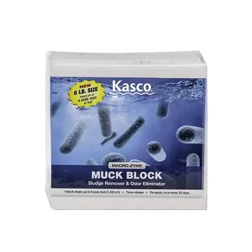 [KAMZMB5] Kasco Pond Probiotics Muck Block - (1) 6 lb. block