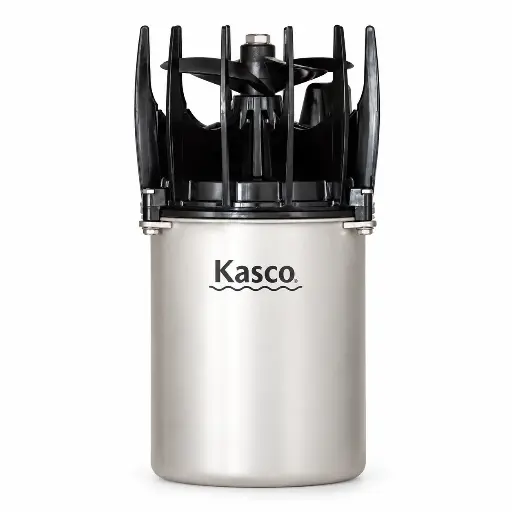 Kasco 4400 Aquaticlear, Clog resistant Circulator, 1HP, 1PH w/3' Quick Disc. Stub Cord