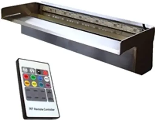 [SVSSNF24CC] Anjon Manufacturing 24" SS Color Changing Spillway w/ Remote
