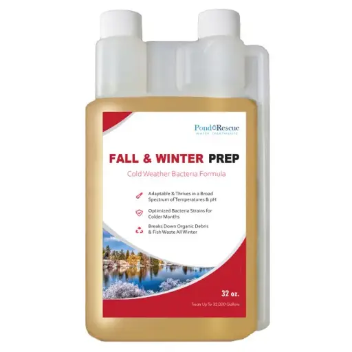[SVRFWP32OZ] Anjon Manufacturing Pond Rescue Fall & Winter Bacteria - 32 Oz.