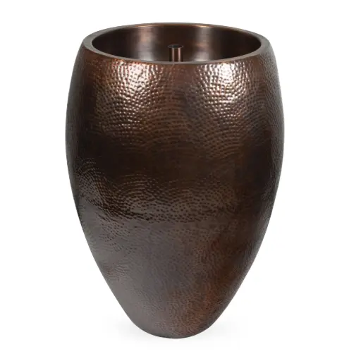 [AT99126] ATLANTIC 40" AURA VASE - ANTIQUE BRASS