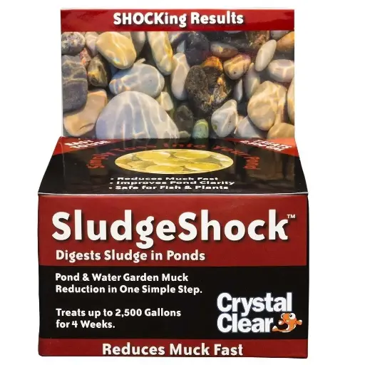 [CC027-SS] NEW Crystal Clear® SludgeShock Sludge & Muck Reducer