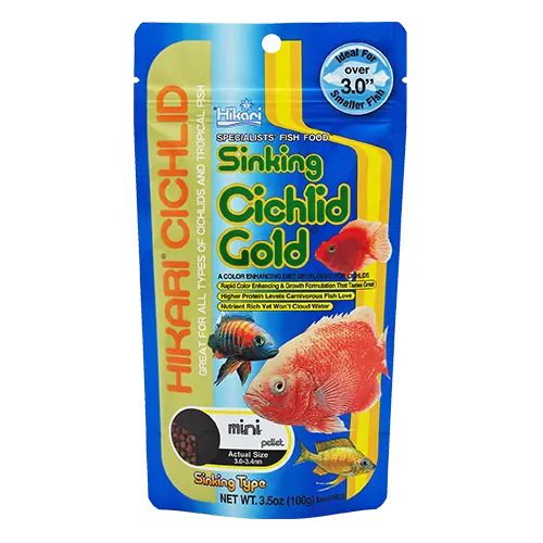 [HIK04620] SINKING CICHLID GOLD® Mini 3.5 Oz