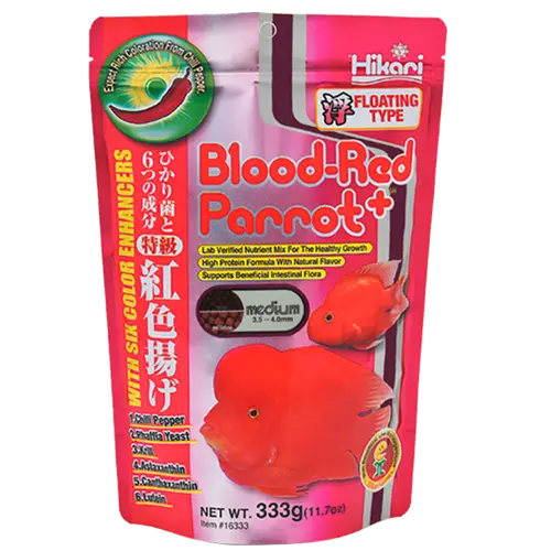 [HIK16333] BLOOD RED PARROT+™ Medium 11.7 OZ.