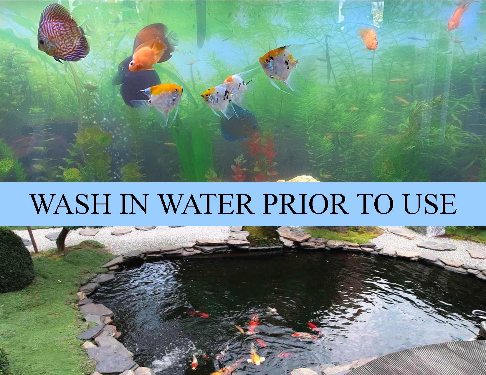 Pond H2o 5 Inch (13cm) Heavy Duty Bar Type Airstone Cylinder for Pond