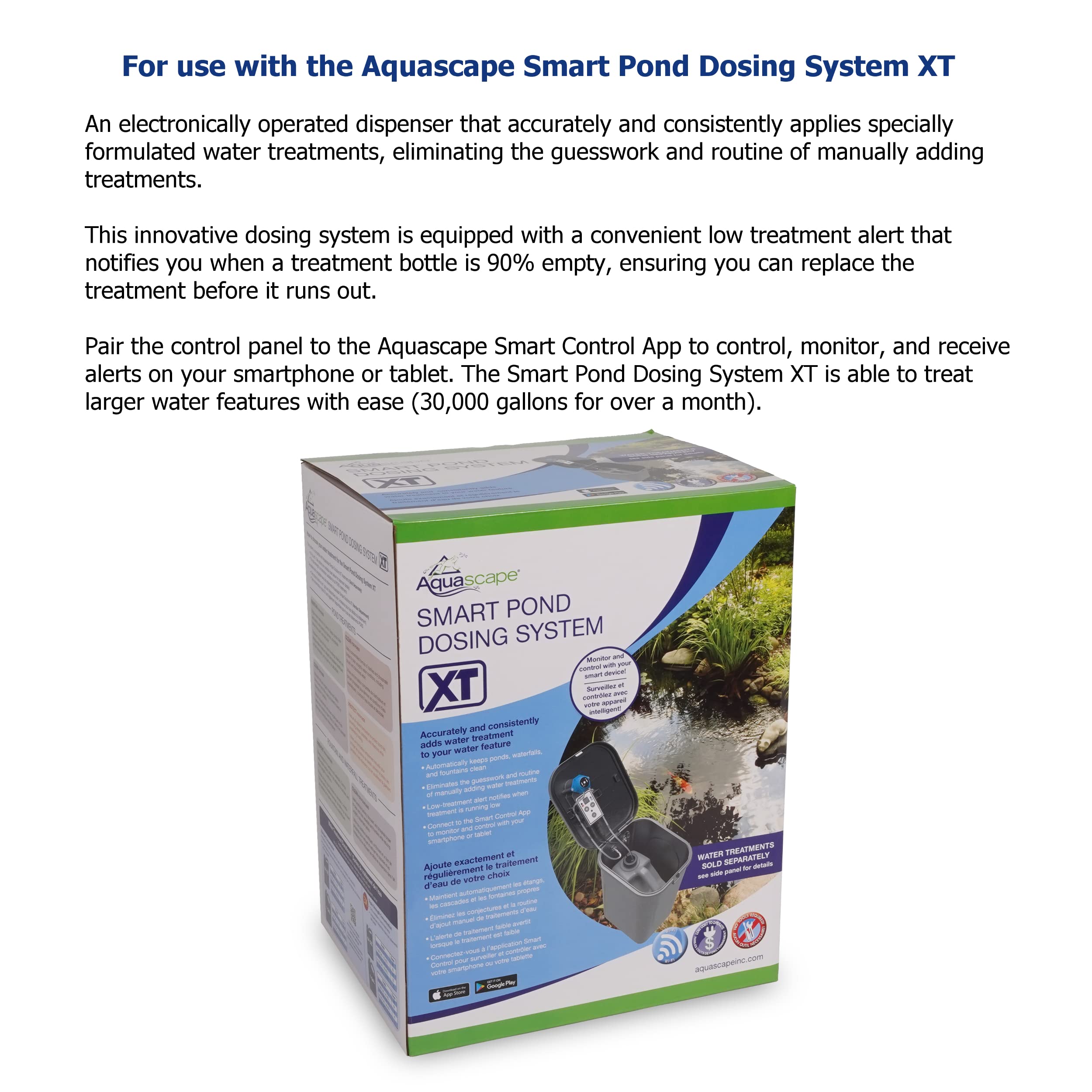 Fresh Look at Aquascape Clear Water Treatment For Smart Pond Dosing System Xt