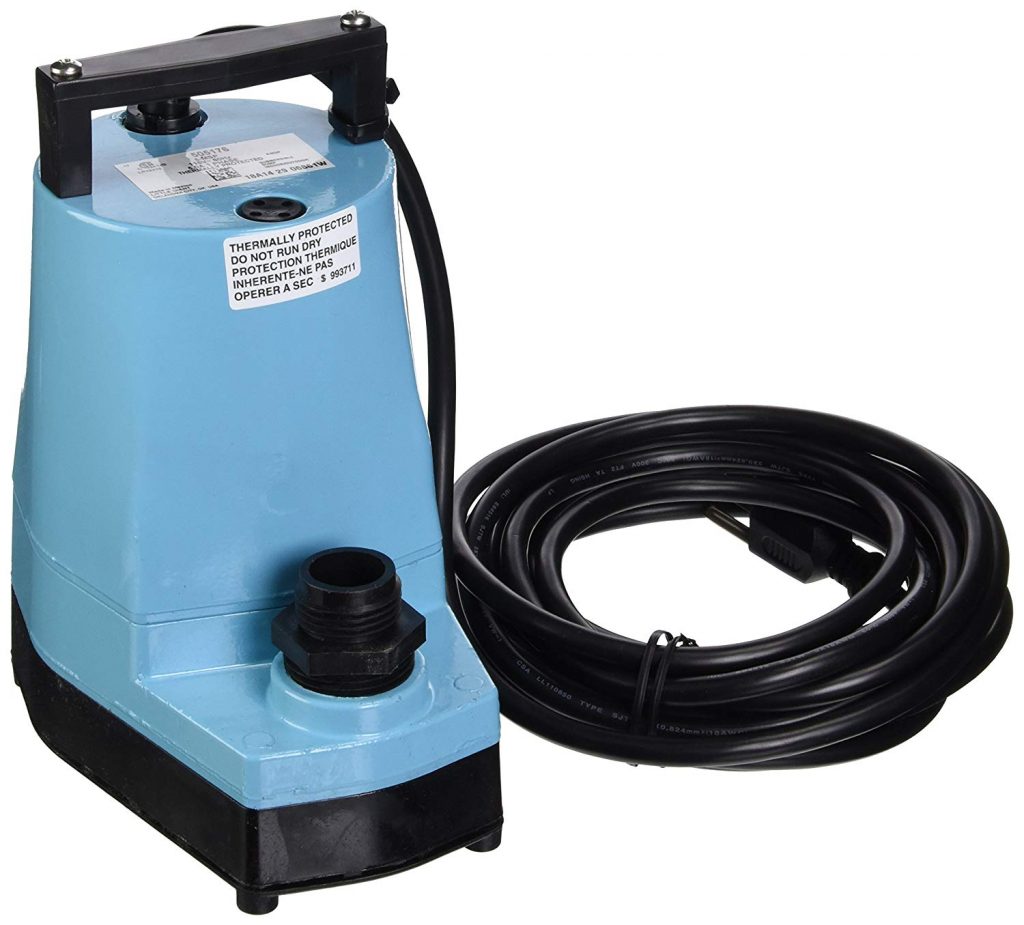 Water Wizard Utility Sump Pump, 1200 gph Pond and Pet Direct